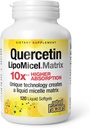 Natural Factors Quercetin LipoMicel Matrix - Supports Immune Health & Capillary Health - Antioxidant Support Supplement with Highly Absorbable Quercetin - 120 Softgels (120 Servings) 2