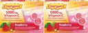 Emergen-C (30 Count, Raspberry Flavor, 1 Month Supply Dietary Supplement Fizzy Drink Mix with 1000mg Vitamin C, 0.32 Ounce Packets, Caffeine Free (Pack of 2) 2