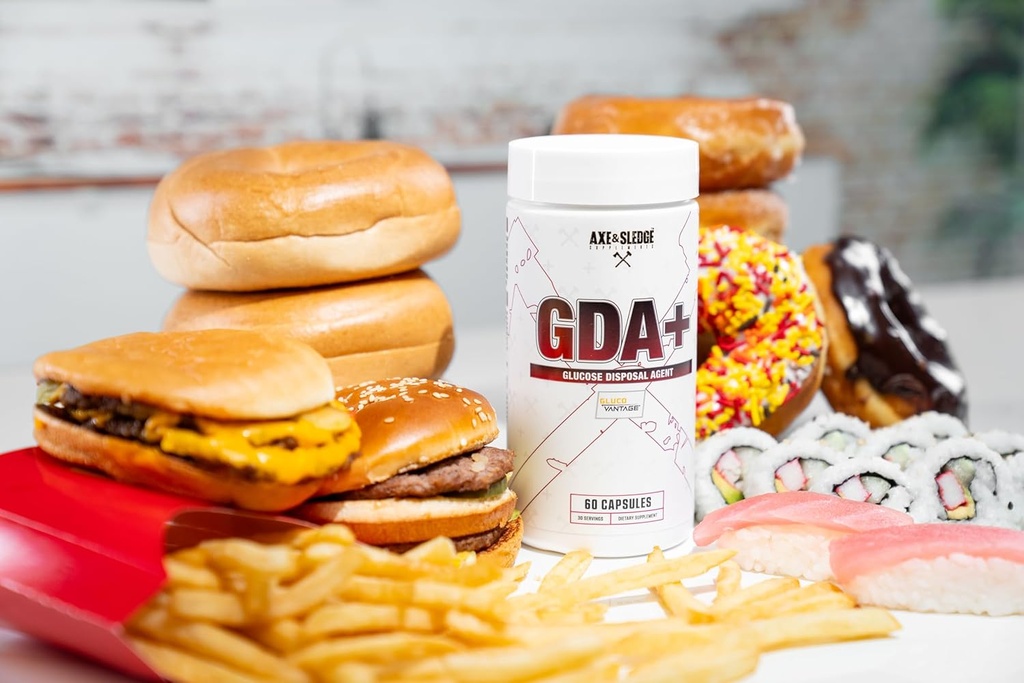 Axe & Sledge GDA+ Glucose Disposal Agent | Supports Nutrient Absorption, Stable Blood Glucose, and Muscle Glycogen Replenishment | 30 Servings 6