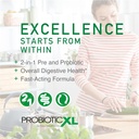 OmegaXL ProbioticXL - Probiotic & Prebiotic, Shelf Stable - Blend 11 Strains - Promote Healthy Gut Flora Growth, 12.5 Billion CFU - Non-GMO, Gluten-Free - 30 Veggie Caps 4