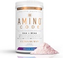 Ultra Human Amino Code | Essential Amino Acids + BCAAs + Coconut Water Electrolytes | Fast Hydration Workout Recovery Flavored Amino Energy Powder Drink | Clean Formula, 40 Servings - Dragonberry 2