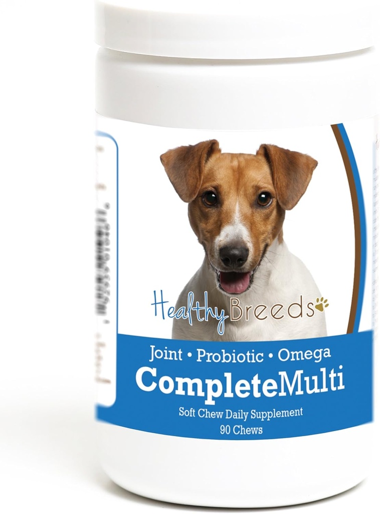 Healthy Breeds Jack Russell Terrier All in One Multivitamin Soft Chew 90 Count 2