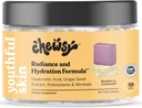 Chewsy Youthful Skin, Fruity Chews Vitamins, Radiance & Hydration Formula, Hyaluronic Acid, Grape Seed Extract, Antioxidants & Minerals, Vitamins Raspberry Lemonade Flavor 30-Day Supply 2
