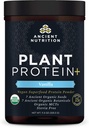 Ancient Nutrition Organic Plant Protein +, Vegan Plant Based Protein Powder, Vanilla, Formulated by Dr. Josh Axe, Dairy-Free, Gluten-Free, Non-GMO, No Sugar Added, Paleo Friendly Supplement 11.5 oz 2