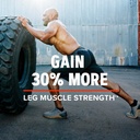 GNC AMP Wheybolic Clinically Proven Protein Powder, 40g Whey Protein, BCAA, Leucine, Increases Muscle Strength, Muscle Building, 3rd Party Tested, Gluten Free, Natural Chocolate, 25 Servings 5