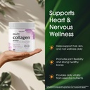 Multi Collagen Protein Powder 600g - 5 Types (I, II, III, V, X) Grass-Fed & Pasture-Raised | with Biotin 5000mcg, Vitamin C & Hyaluronic Acid | Keto, Paleo, Unflavored (54 Servings) 5