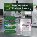 Multi Collagen Protein Powder 600g - 5 Types (I, II, III, V, X) Grass-Fed & Pasture-Raised | with Biotin 5000mcg, Vitamin C & Hyaluronic Acid | Keto, Paleo, Unflavored (54 Servings) 6