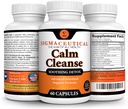 Calm Cleanse Detox Support - Oral Overgrowth Treatment for Adults - Non-GMO Oral Detox Medicine and White Tongue Treatment – Mouth Overgrowth Treatment - 60 Capsules 5