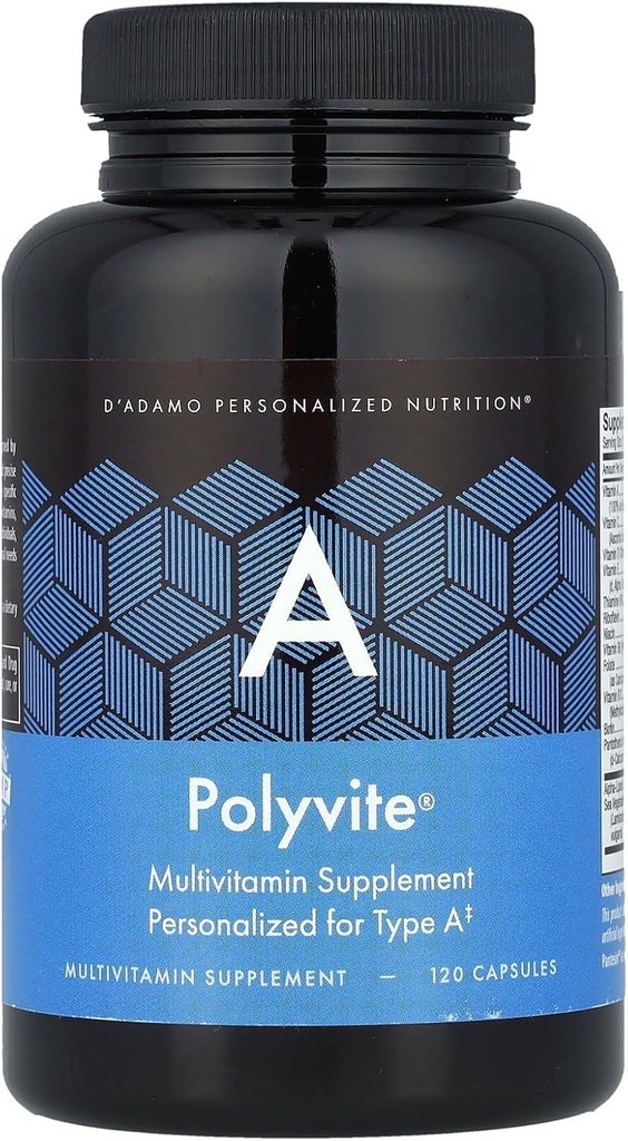 D'Adamo Personalized Nutrition Polyvite A, 120 Count 2