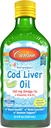 Carlson - Kid's Cod Liver Oil, 550 mg Omega-3s, Vitamins A & D3, Wild Norwegian, Lemon, 250 mL 2