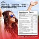 Heart Support and Blood Flow Supplement, 120 Capsules, Supports Cardiovascular Health, Healthy Cholesterol, Triglyceride, Homocysteine, CRP Levels | Boost Naturally Circulatory Function 3