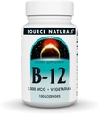 Source Naturals Vitamin B-12, 2000 mcg Supports Energy Production - 100 Lozenges 2
