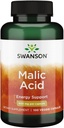 Swanson Malic Acid - Natural Supplement Promoting Cellular Energy Production - Supplement Formula to Help Nourish & Energizes Muscles - (100 Veggie Capsules, 600mg Each) 2