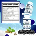 Pure Himalayan Shilajit for Men & Women - 10,000mg Shilajit Ashwagandha Supplements + Irish Sea Moss, Tongkat Ali, PQQ & More - 60 Capsules 3