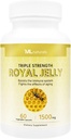ML Naturals Royal Jelly 1500mg 60 Vegetable Capsules, Equivalent with 6% (27mg) 10-HDA. Freeze-Dried, Gluten Free, NSF-Certified & cGMP-Compliant 2