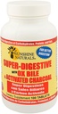 Sunshine Naturals Super Digestive Supplement. Ox Bile & Activated Charcoal for Digestive Support, Bloating Relief, Gut Cleanse, Nutrient Absorption, and Overall Wellness. 100 Tablets. Pack of 2 3