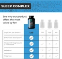 Magnesium Theanine L-Threonate Apigenin Supplement for Sleep Aid-3- in-1 Complex Supplement Support Relaxation- Melatonin-Free Magnesium- Zero Fillers- Gluten Free & Non-GMO-120 Count Veggie Capsules 5