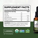 Organic Black Seed Oil - USDA Certified Cold Pressed Glass Bottle Over 1.5% Thymoquinone 3X strength Turkish Black Cumin Nigella Sativa non-GMO 100% Pure Blackseed Oil (1oz Glass Dropper Bottle) 3