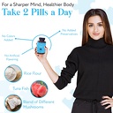 Focus Fuel Neuro Capsules: Boost Mental Clarity, Focus & Memory with DMAE, L-Glutamine & Essential Vitamins - 60 Capsules 4