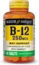 Mason Vitamins Mason Vitamin B 12 250mcg Tablets 2