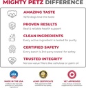 Mighty Petz MAX Cranberry for Dog UTI Treatment - MAX Strength Cranberry Supplement for Dogs + D-Mannose. Bladder Control for Dogs. Urinary Tract Care & Kidney Support Chews 5