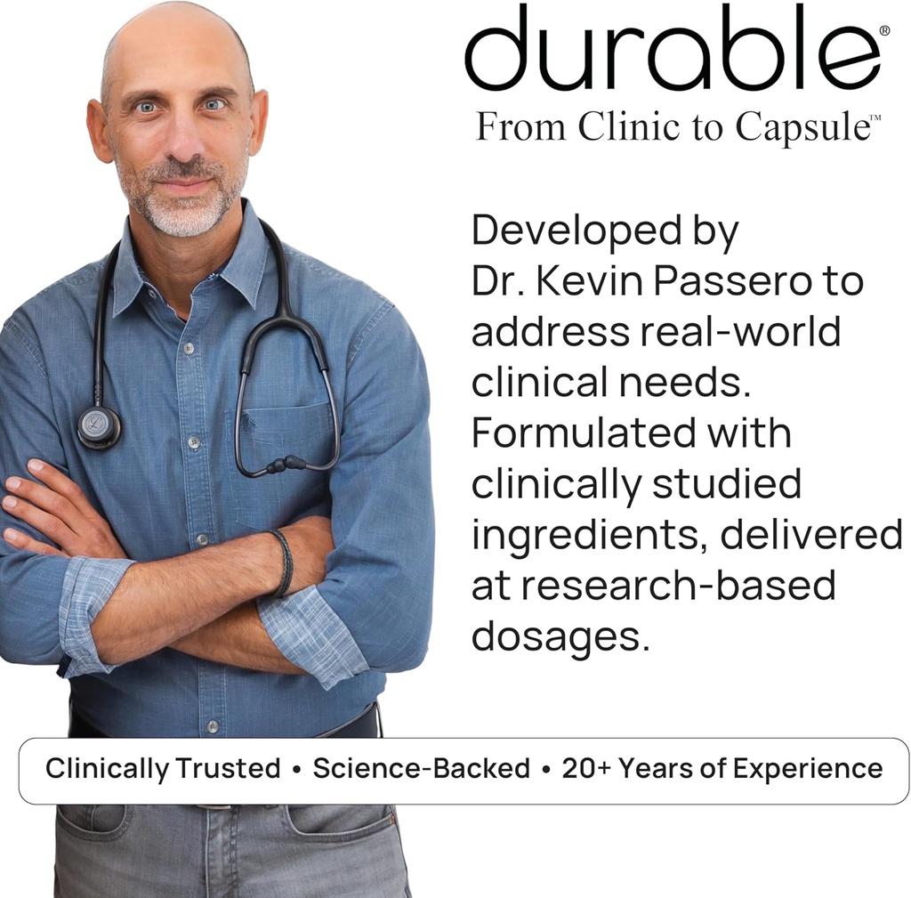 Durable RED Yeast Rice – Organic 1,600 mg Extra Strength + CoQ10 Phytosome – Supports Healthy Cholesterol, Heart, Lipids & Circulation – Doctor Formulated, Non-GMO, Vegan, Made in USA (60 Capsules). 3