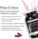 Durable RED Yeast Rice – Organic 1,600 mg Extra Strength + CoQ10 Phytosome – Supports Healthy Cholesterol, Heart, Lipids & Circulation – Doctor Formulated, Non-GMO, Vegan, Made in USA (60 Capsules). 4
