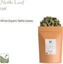 Nettle Leaf Tea Organic Herbal - Dried Stinging Nettles - Urtica Dioica - Organic Stinging Nettle Tea Nettles Nattle Tea Nettke Leaf Dried Nettle Leaves Nettles Herb Dry Nettle Tea Leaves Organic 5