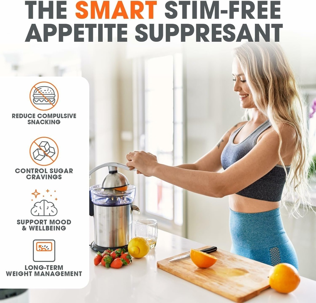 The Genius Brand - Genius Diet Pills for Weight Loss Support, 50 Veggie Capsules - Smart Appetite Suppressant for Women and Men - Natural 5-HTP & Saffron Supplement - Cortisol & Thyroid Support 4