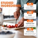 The Genius Brand - Genius Diet Pills for Weight Loss Support, 50 Veggie Capsules - Smart Appetite Suppressant for Women and Men - Natural 5-HTP & Saffron Supplement - Cortisol & Thyroid Support 5