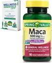 Maca Root | Vegetarian Capsules, 500 mg, 90 Count | Maca Root Powder for Women and Men | Root Extract for General Wellness | Non-GMO, Gluten Free | Organic Maca Powder 2