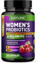 Probiotics for Women - 60 Billion CFUs, 16 Strains, with Cranberry, D-Mannose & Prebiotics - Supports Digestive, Immune, & Vaginal Health - Non-GMO, Dairy & Gluten-Free - 120 Veggie Capsules 2