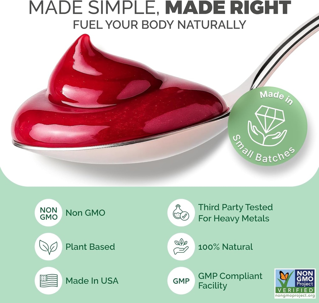 Wildcrafted Irish Sea Moss Gel | Made in USA | Rich in Vitamins & Minerals | Sea Moss Gel Raw | Nutritional Supplement | Elderberry (16 oz) 5