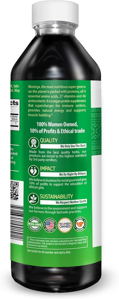 Herbal Goodness Moringa Leaf Extract - Parent (Moringa Leaf Extract 12oz) 3