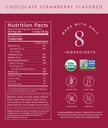 Truvani Vegan Pea Protein Powder | Chocolate Strawberry | 20g Organic Plant Based Protein | 10 Servings | Keto | Gluten & Dairy Free | Low Carb | No Added Sugar 3
