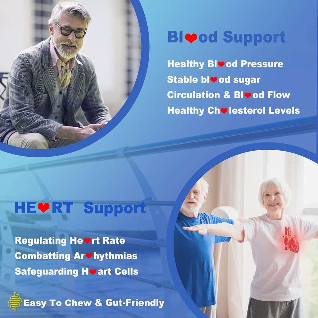 Magnesium Taurate 420mg + Vitamin B6 for Enhanced Absorption, Supporting Hēalthy Hēart, Zzzs, Relaxation, Nerve & Muscle Health – Vegan, Non-GMO, Gluten-Free, Sugar-Free, 2-Pack 4