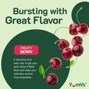 YumVs Beet Root Gummies with Magnesium and Vitamin C - Berry Flavor Beetroot Gummies - Beet Chews for Blood Circulation and Antioxidant Support - Red Beet Gummy- Berry 60 Count (Pack of 1) 4