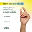 MegaFood Men's 55+ Advanced Multivitamin for Men - Doctor-Formulated -Choline, Vitamin D, Vitamin B12 – Plus Real Food – Brain Health Supplement for Adults & Immune Support - 120 Tabs (60 Servings) 6