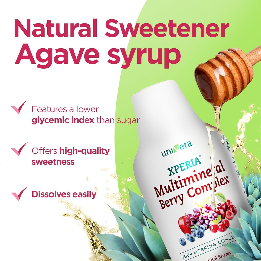 Xperia Concentrate, Liquid, Herbal Multimineral, Multivitamin for women and man, Ashwagandha, Natural Energy Boost, Agave syrup & Stevia, 30 Fl oz. (30-Day Supply) 5