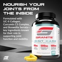 Granite Joint Care: Premium UC-II Collagen, Turmeric Curcumin C3, AKBA Boswellia + More - All-in-One Support for Joint Mobility, Comfort & Strength (60ct) 3