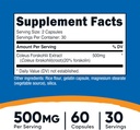 Nutricost Coleus Forskohlii 500mg Serving - Maximum Strength Formula 60 Caps (2 Bottles) 3