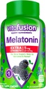 Vitafusion Extra Strength Melatonin Gummy Vitamins, 5mg, 120 ct Gummies & Fiber Well Sugar Free Fiber Supplement, Peach, Strawberry and BlackBerry Flavored Supplements, 90 Count 3
