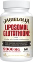 Liposomal Glutathione 2000 mg with L-Serine, L-Glycine & Sulforaphane – Active L-Glutathione Unique Formulation to Enhance Absorption - Master Antioxidant, Detoxifying & Immune | 180 Softgels 2