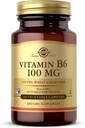 Solgar Vitamin B6 100 mg - 100 Vegetable Capsules - Non-GMO, Vegan, Gluten Free, Dairy Free, Kosher, Halal - 100 Servings 2