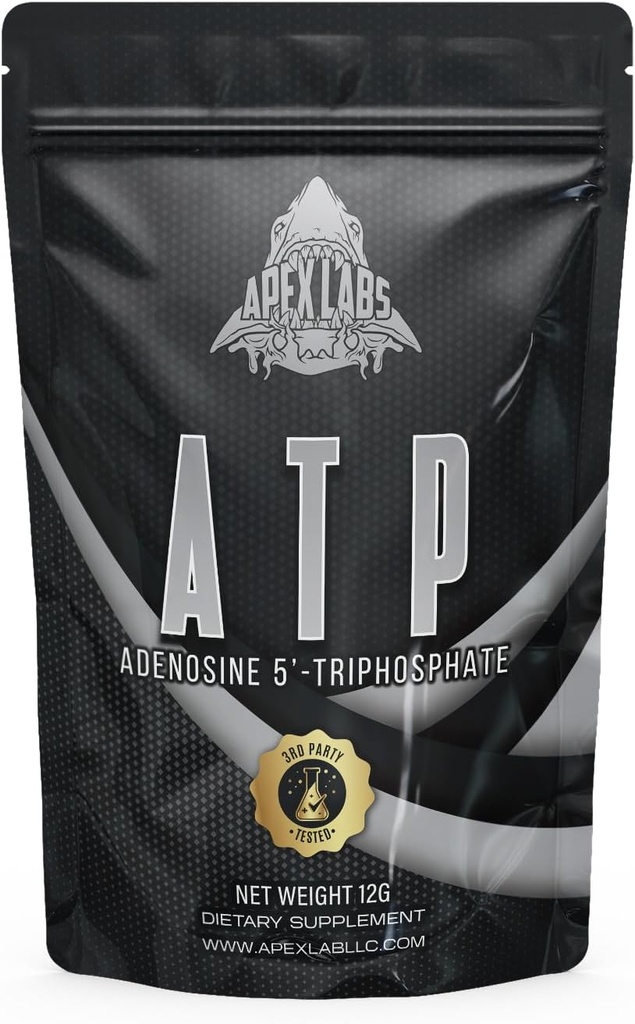 ATP| Adenosine Triphosphate| Supports Cellular Energy and Mitochondrial Health (0.4 Ounce) 2