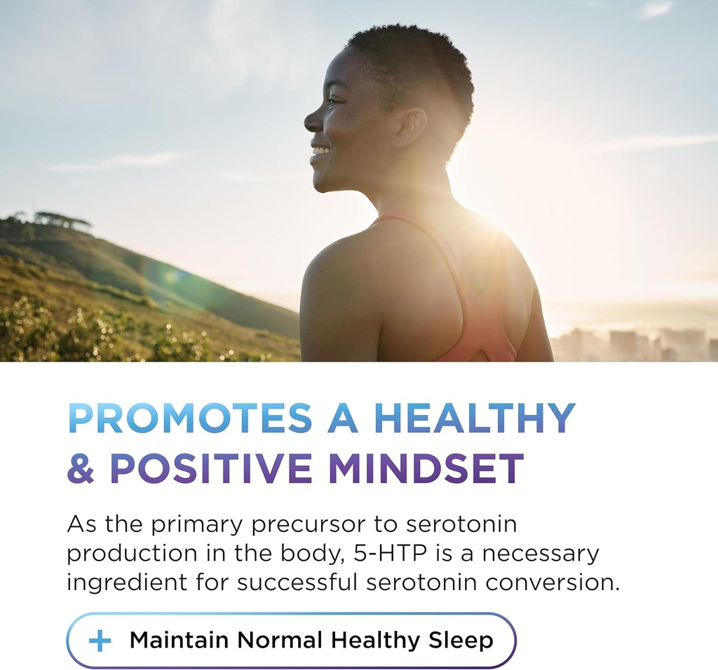 200 MG 5-HTP Elite with Kava Root Extract, Magnesium & SAM-e to Maintain Normal Healthy Sleep & Create a Sense of Wellbeing - 5HTP Supplement with Vitamin B6 - 60 Capsules, 30 Servings 5