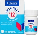 Hyland's No. 12 Cell Salt Silicea 6X Tablets, Acne and Blackhead Treatment, Hair and Nail Growth Supplement and Strengthener, Skin Irritations, Quick Dissolving Tablets, 100 Count 2