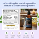 Magnesium Glycinate & Ashwagandha Liquid Drops with Valerian Root, Chamomile, Passion Flower, Lemon Balm & L-Theanine - Vegan Fast Absorption - Supplement for Wellness & Relaxation (Mixed Berry, 60mL) 4