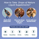 Magnesium Glycinate & Ashwagandha Liquid Drops with Valerian Root, Chamomile, Passion Flower, Lemon Balm & L-Theanine - Vegan Fast Absorption - Supplement for Wellness & Relaxation (Mixed Berry, 60mL) 6