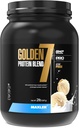 Maxler Golden 7 Protein Blend - Protein Powder for Muscle Gain & Recovery - Vanilla Protein Powder 2 lb 2
